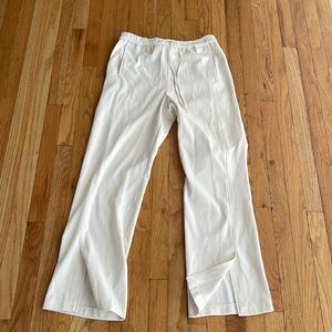 Zara NWOT Drawstring split front pants
